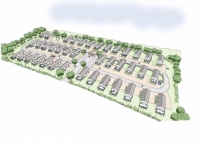 Design Plan of Firth View Caravan and Holiday Park Isle of Cumbrae Millport