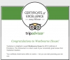 Westbourne House Awarded Trip Advisor Certificate of Excellence 2015